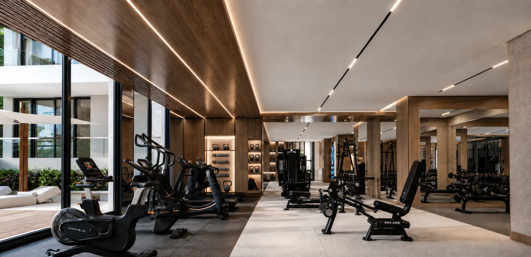 Fitness studio